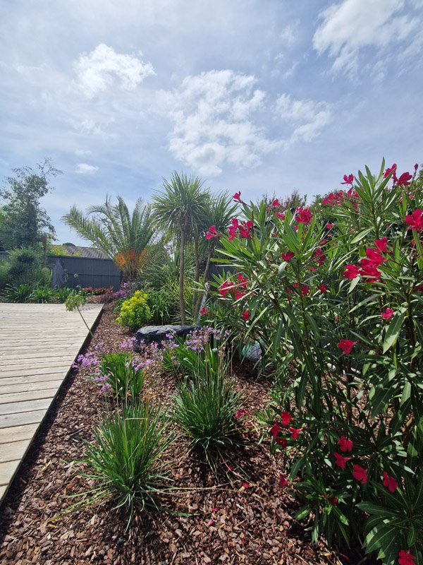 jardin fleuri Andernos
