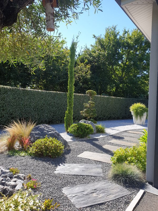création espace jardin 2