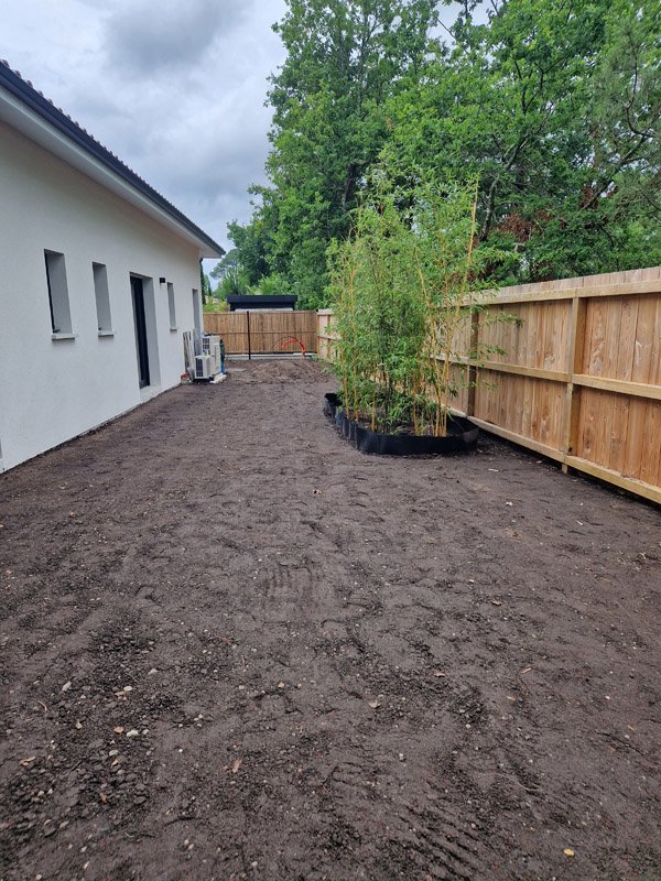 reagréage jardin